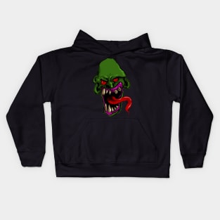 Green Monster Kids Hoodie